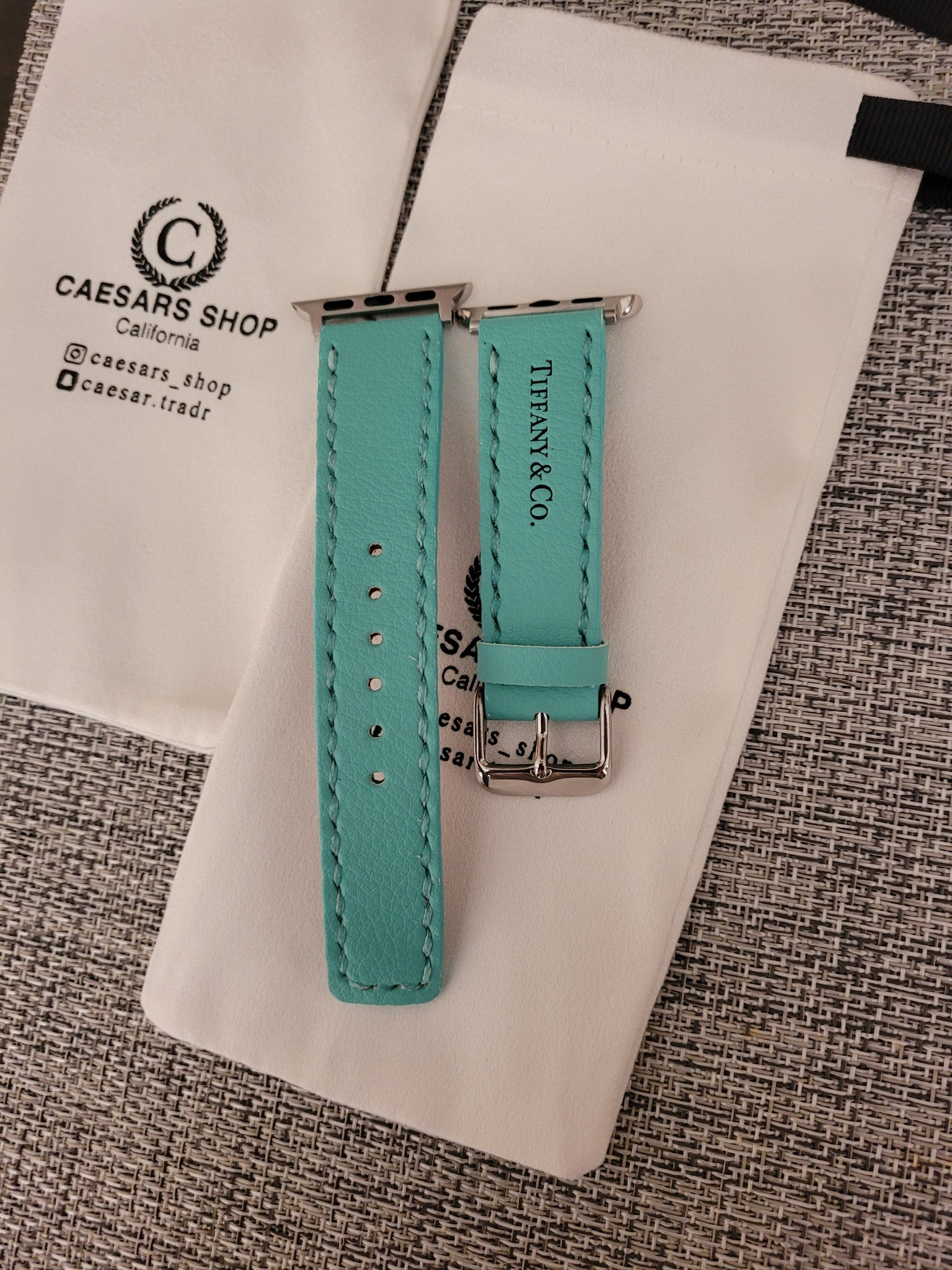 custom hand made Apple Watch band – cesarsshop